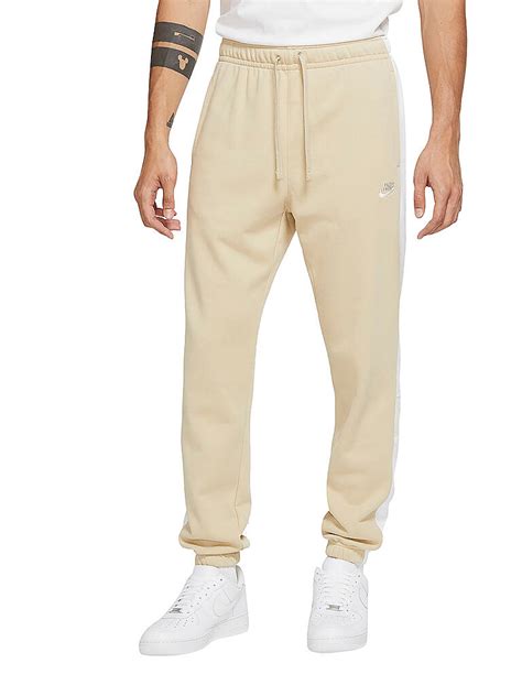 nike jogginghose beige herren|jogginghosen herren.